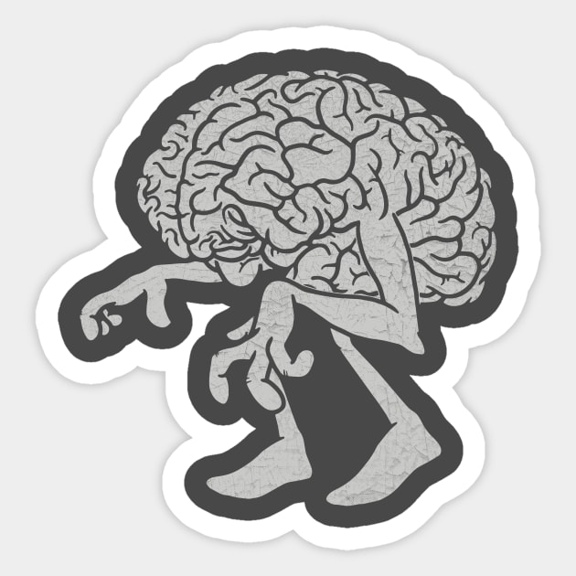 Braindead. Sticker by JCMaziu